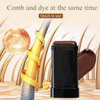 GrayAway Glide – Instant Hair Color Stick with Built - In Comb (Black Brown Buy 1) - | Zavonix