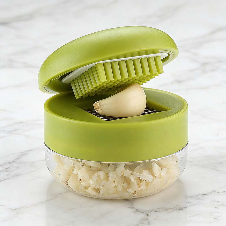 Green Garlic Chopper Stainless Steel Blades Product Image 02