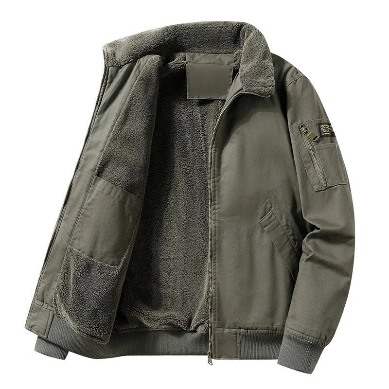 Grendovik Fleece-Lined Bomber Jacket product image 6