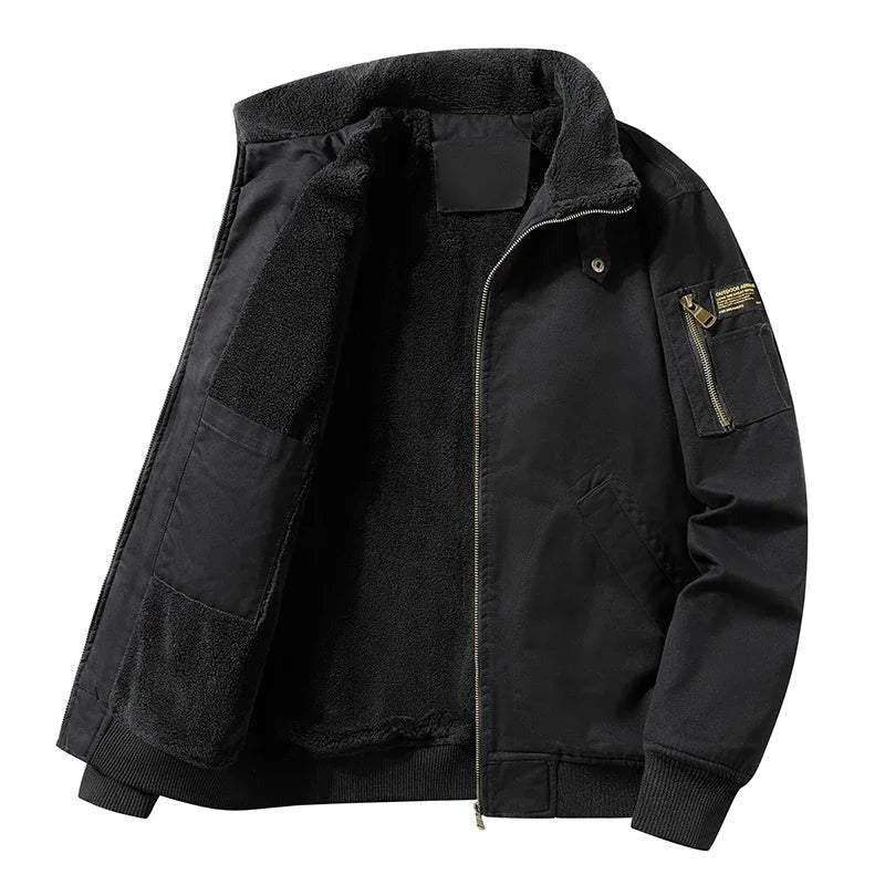 Grendovik Fleece-Lined Bomber Jacket product image 8