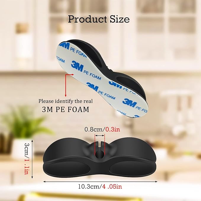 GripTidy™ Cable Holders — Take Control and Enjoy a Safer, Stress - Free Kitchen Instantly ( ) - | Zavonix