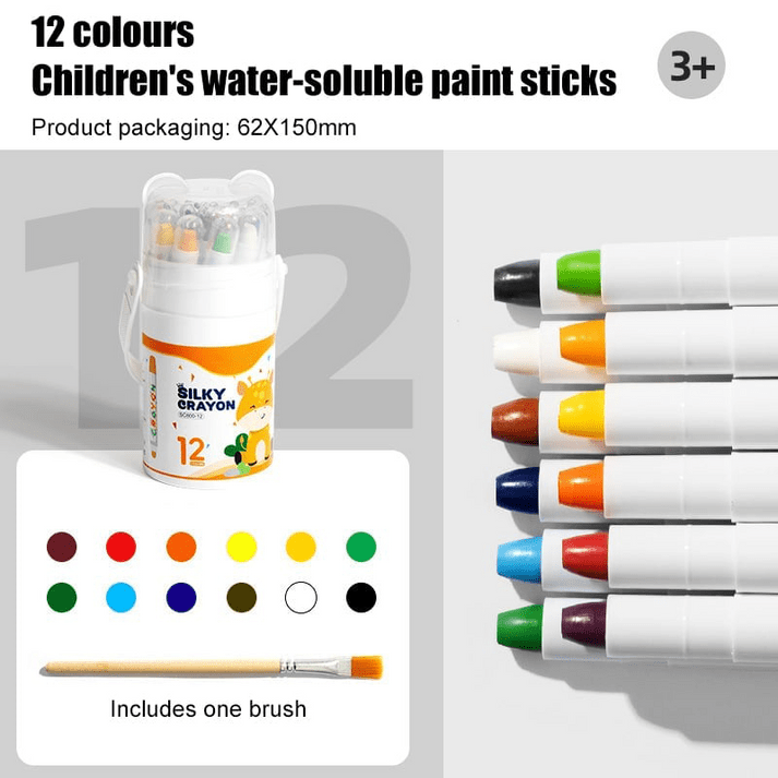 Grove Jumbo Crayons Easy Hold Toddler Coloring Set Product Image 02