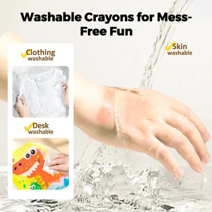Grove Jumbo Crayons Easy Hold Toddler Coloring Set Product Image 04