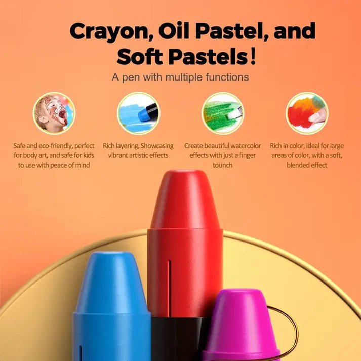Grove Jumbo Crayons Easy Hold Toddler Coloring Set Product Image 05