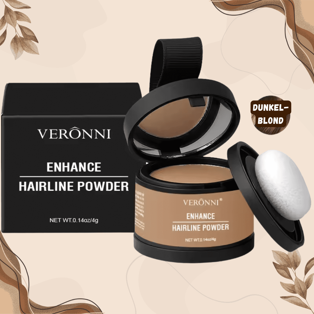 Polvo Sombra para Línea del Cabello y Cejas™ — Recupera al Instante un Volumen Completo y Natural que Inspira Confianza