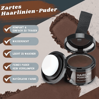 Polvo Sombra para Línea del Cabello y Cejas™ — Recupera al Instante un Volumen Completo y Natural que Inspira Confianza