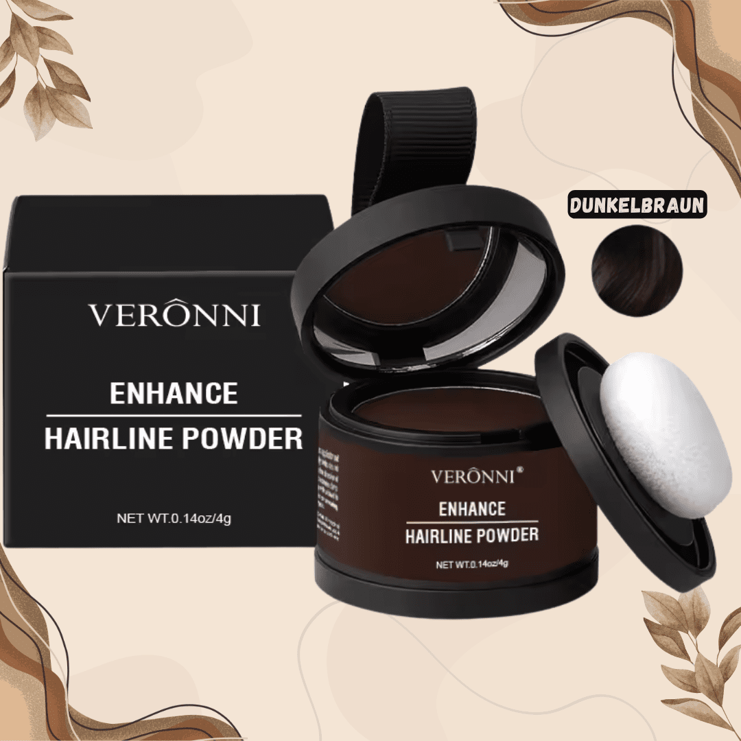 Polvo Sombra para Línea del Cabello y Cejas™ — Recupera al Instante un Volumen Completo y Natural que Inspira Confianza