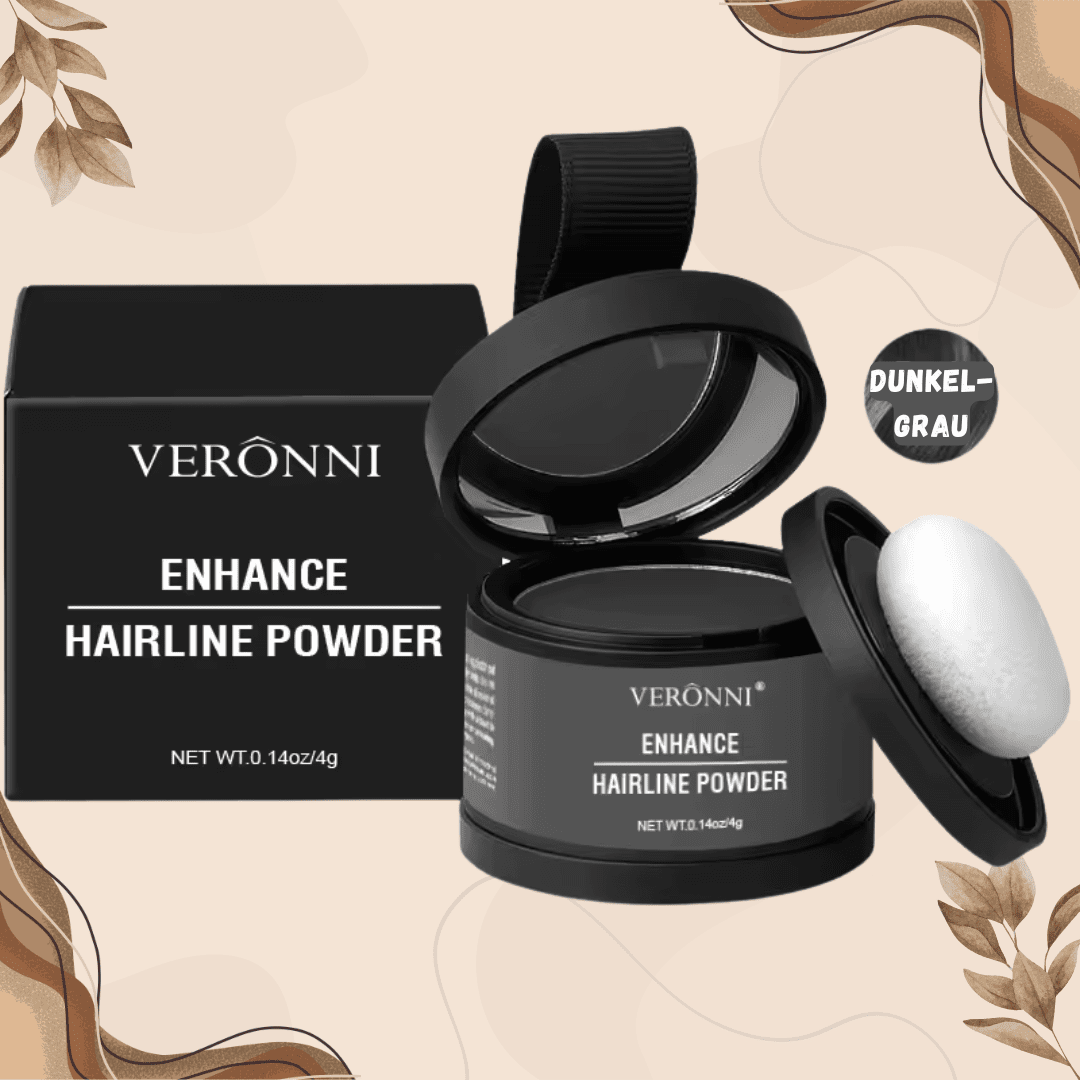 Polvo Sombra para Línea del Cabello y Cejas™ — Recupera al Instante un Volumen Completo y Natural que Inspira Confianza
