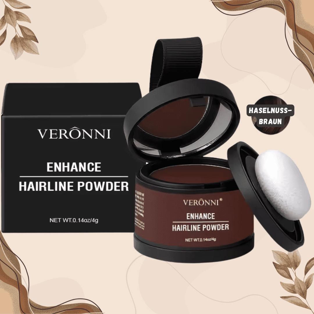 Polvo Sombra para Línea del Cabello y Cejas™ — Recupera al Instante un Volumen Completo y Natural que Inspira Confianza