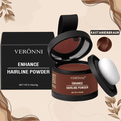 Polvo Sombra para Línea del Cabello y Cejas™ — Recupera al Instante un Volumen Completo y Natural que Inspira Confianza