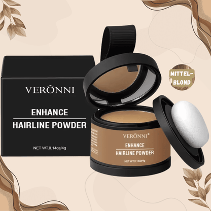 Polvo Sombra para Línea del Cabello y Cejas™ — Recupera al Instante un Volumen Completo y Natural que Inspira Confianza