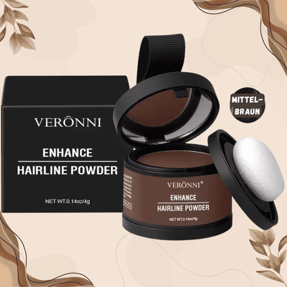Polvo Sombra para Línea del Cabello y Cejas™ — Recupera al Instante un Volumen Completo y Natural que Inspira Confianza