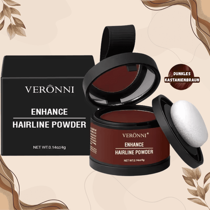 Polvo Sombra para Línea del Cabello y Cejas™ — Recupera al Instante un Volumen Completo y Natural que Inspira Confianza