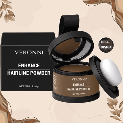 Polvo Sombra para Línea del Cabello y Cejas™ — Recupera al Instante un Volumen Completo y Natural que Inspira Confianza