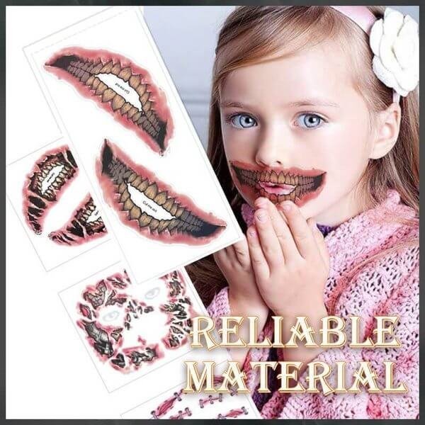 Halloween Body Masterpieces™ — Transform Your Skin into an Unstoppable Attention Magnet (SET A (12 PIECES) ) - | Zavonix