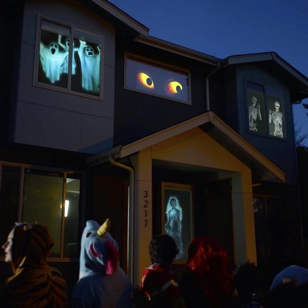 Halloween Flash Sales - Haunted Halloween Projector (85 inch Projector Screen (Halloween Promotion) ) - 150403 | Zavonix