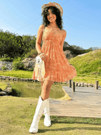 Halter Dress™ — Command Attention All Day with Flawless Fit and Fierce Style (Blue XL) - | Zavonix