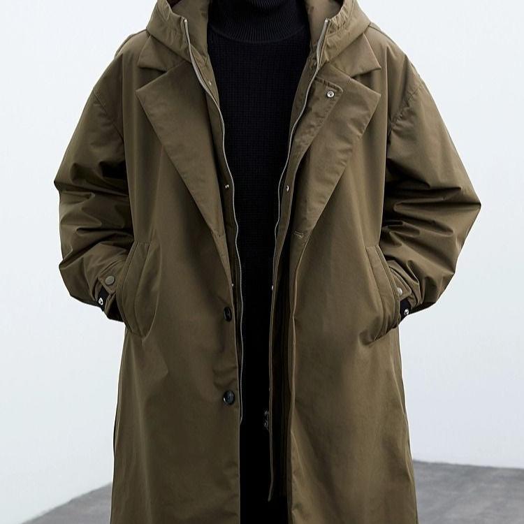 Hambleton Trench Jacket (Army Green XS) - | Zavonix