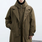 Hambleton Trench Jacket (Army Green XS) - | Zavonix