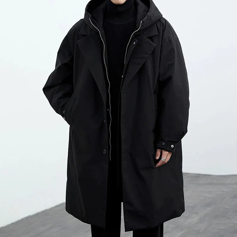 Hambleton Trench Jacket (Black XS) - | Zavonix
