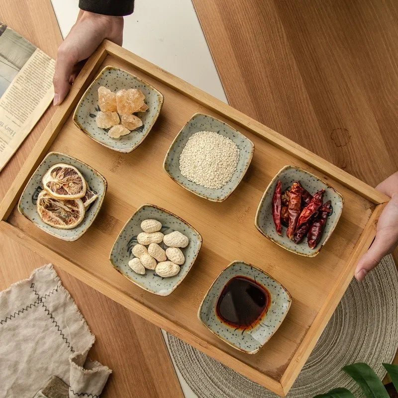 Hand-Painted Rustic Ceramic Plates Set – Unique Earthy Brown and Grey Glaze for Artisan Dining 3