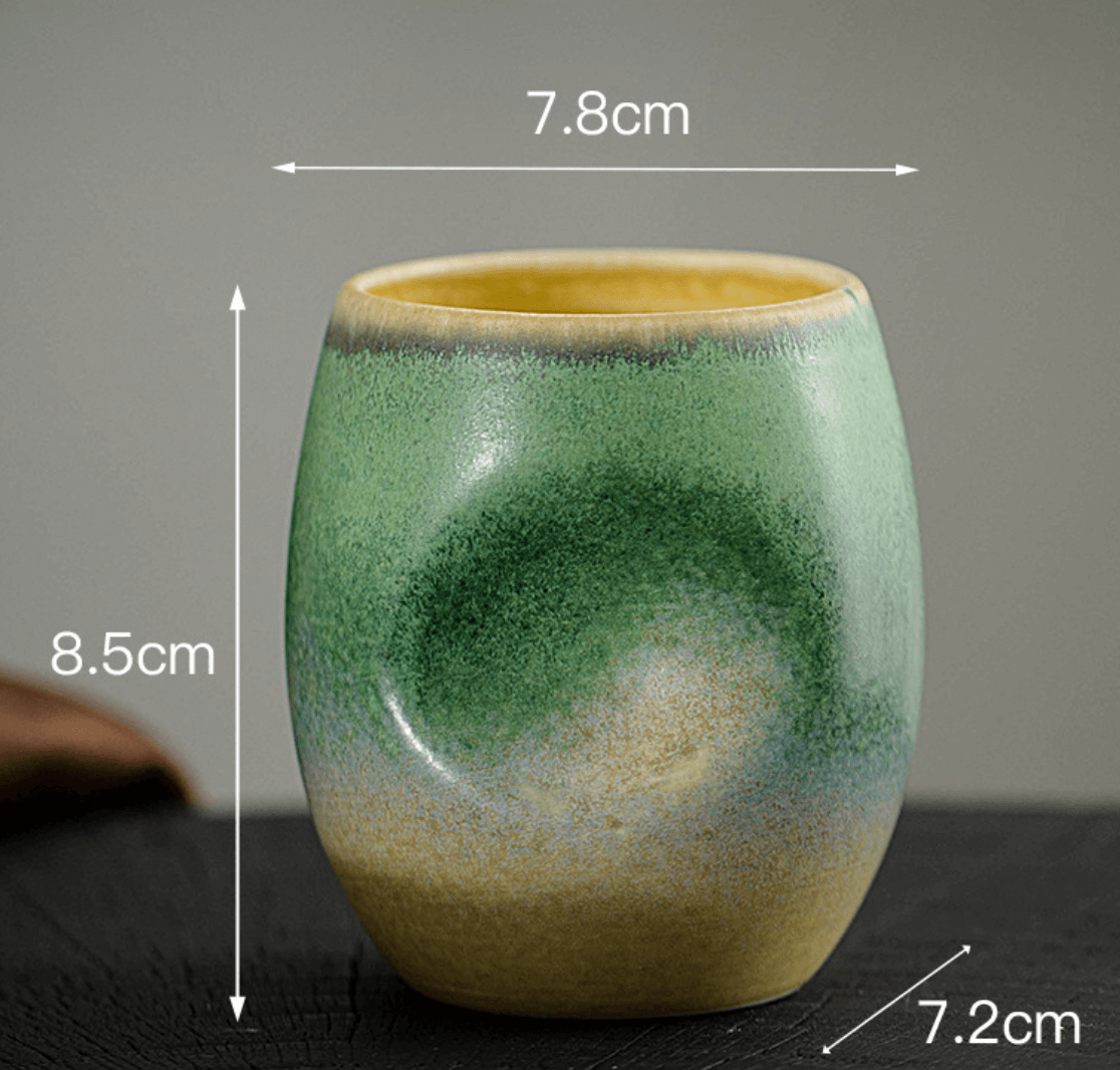 Handcrafted Ceramic Coffee and Tea Cup with Unique Glaze – Ergonomic Design for Comfort 7