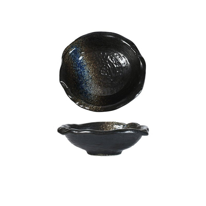 Handcrafted Ceramic Serving Bowl, 8.7 Inch Glossy Rustic Finish Pasta and Fruit Bowl 5