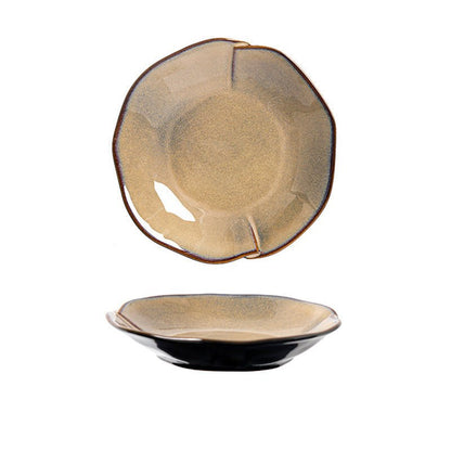 Handcrafted Reactive Glaze Plates – Unique Artisan Design for Stunning Table Presentation 6