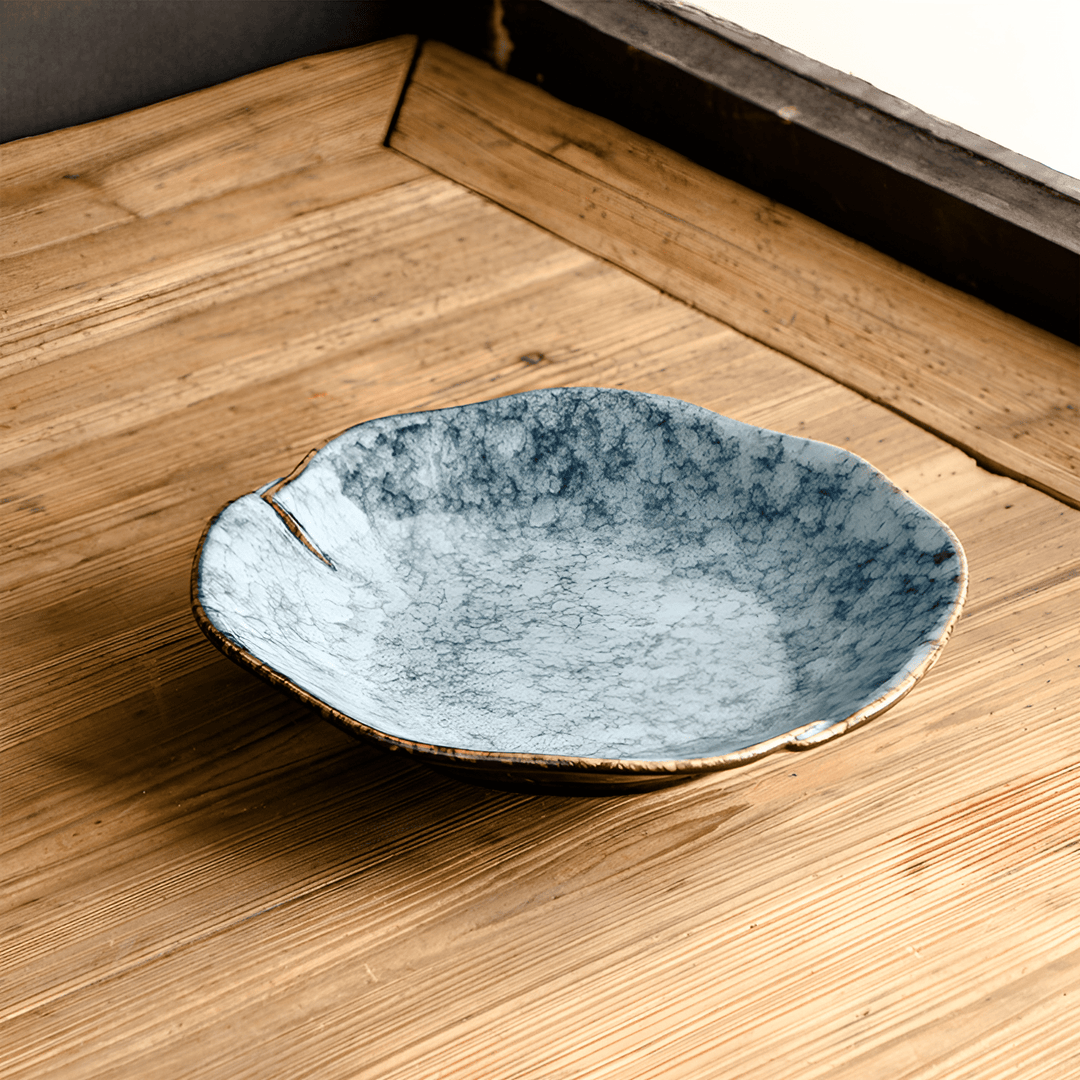 Handcrafted Reactive Glaze Plates – Unique Artisan Design for Stunning Table Presentation 3