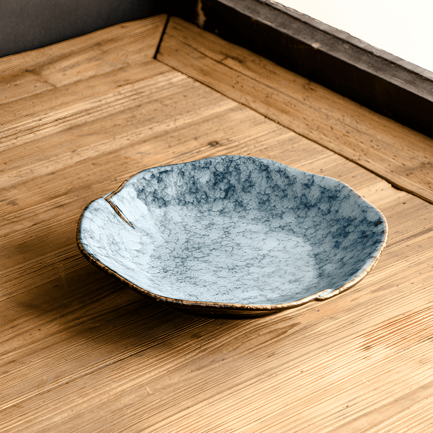 Handcrafted Reactive Glaze Plates – Unique Artisan Design for Stunning Table Presentation 3