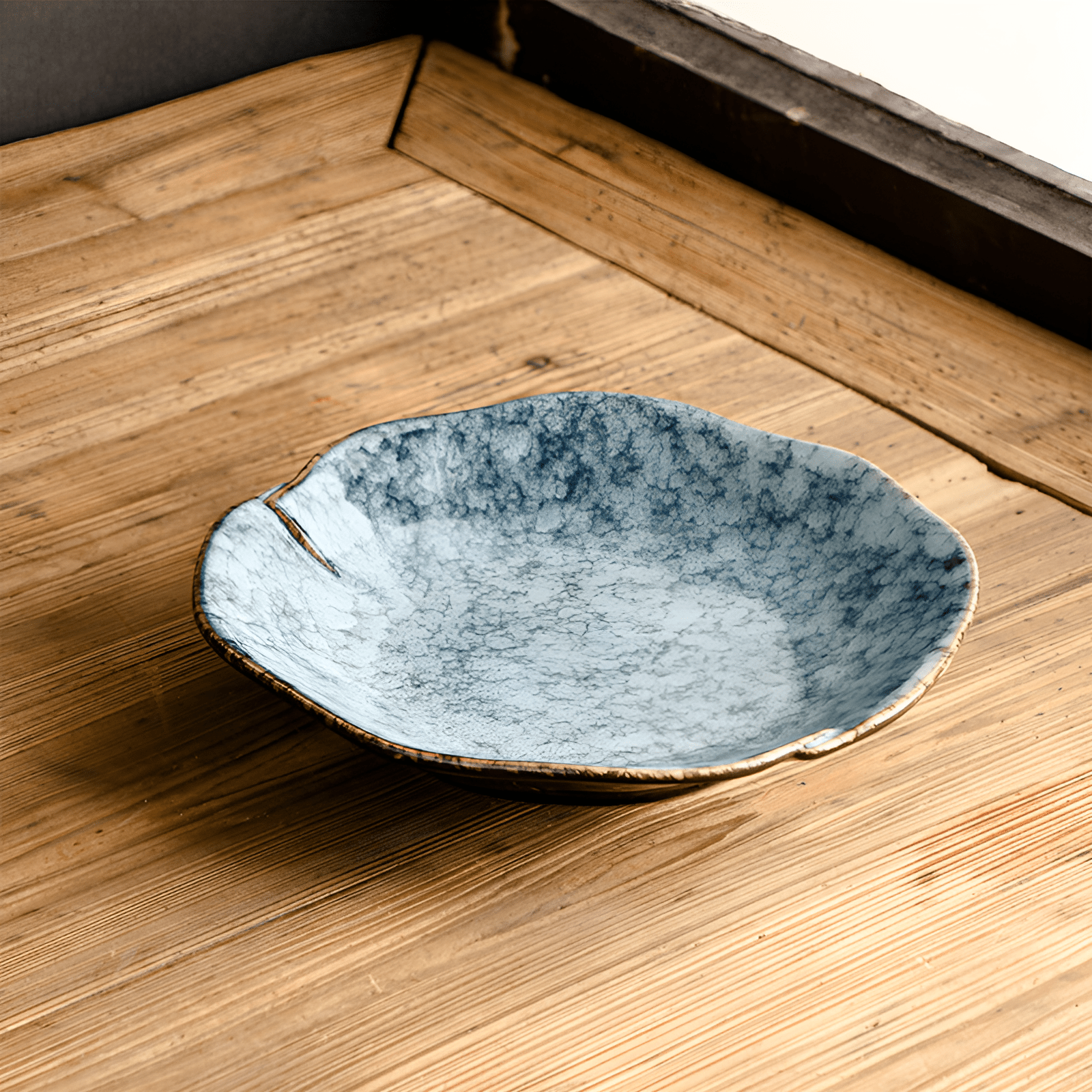 Handcrafted Reactive Glaze Plates – Unique Artisan Design for Stunning Table Presentation 3