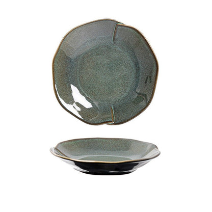 Handcrafted Reactive Glaze Plates – Unique Artisan Design for Stunning Table Presentation 7