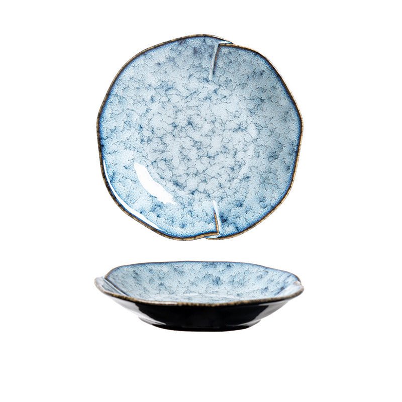 Handcrafted Reactive Glaze Plates – Unique Artisan Design for Stunning Table Presentation 5