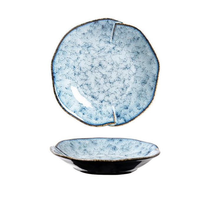 Handcrafted Reactive Glaze Plates – Unique Artisan Design for Stunning Table Presentation 5