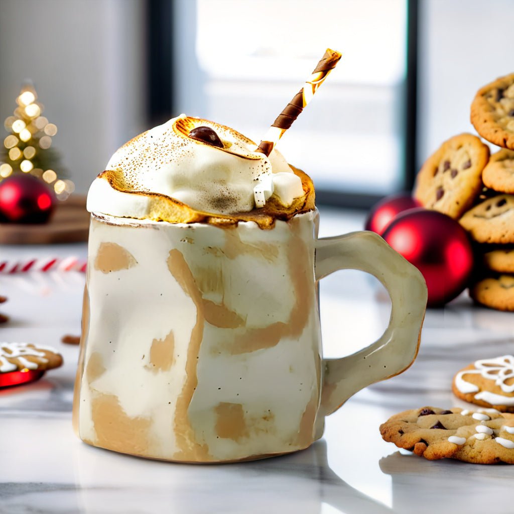 Handcrafted TerraVibe Mug – Unique 300ml Ceramic Cup for Coffee, Tea, and Cocoa 8