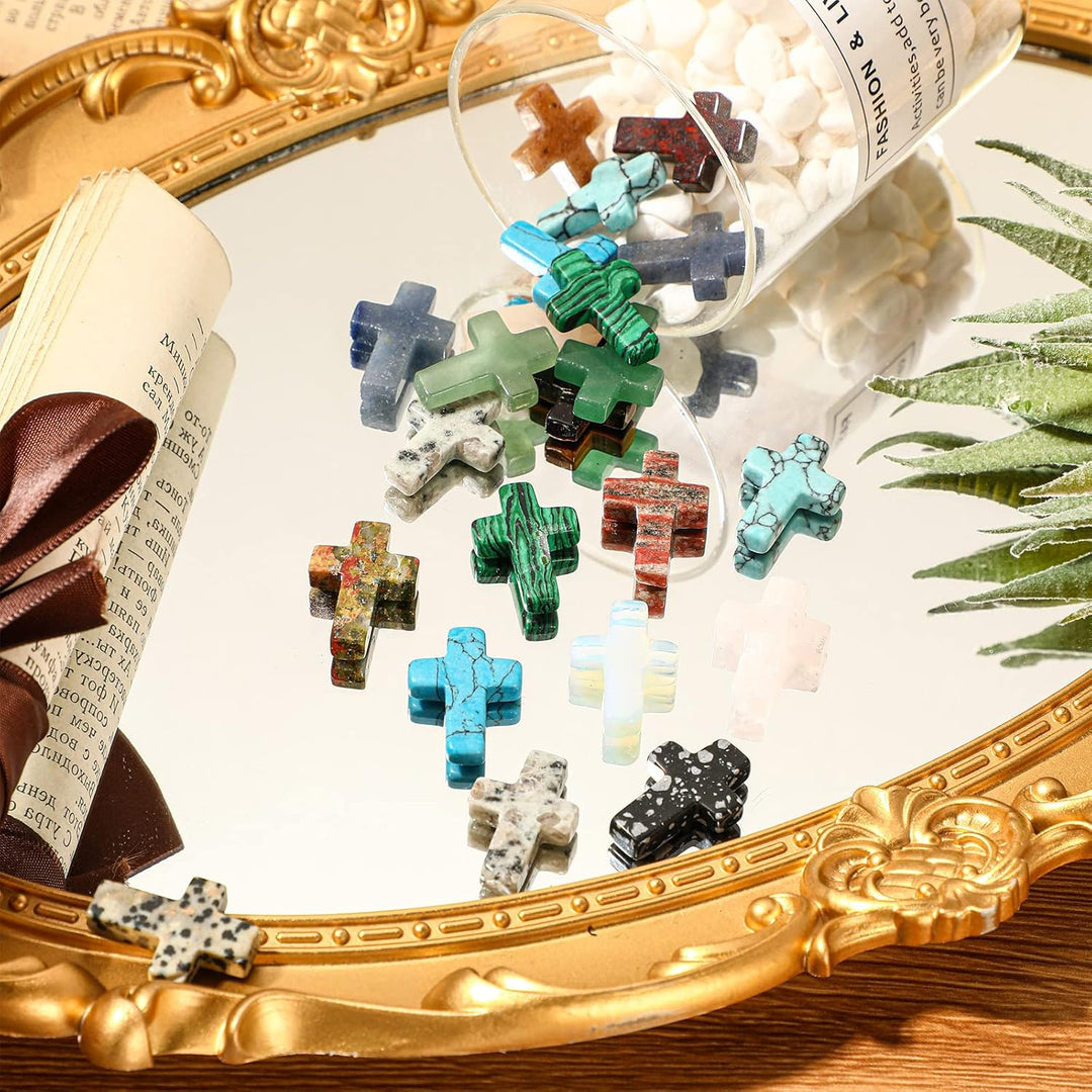 Handmade Natural Stone Faith Crosses Set Product Image 01