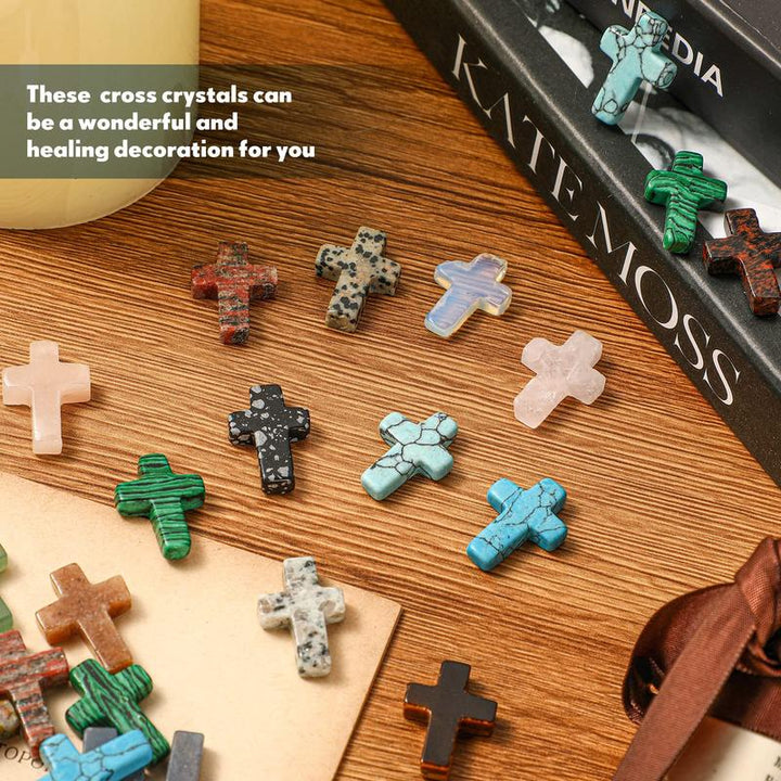 Handmade Natural Stone Faith Crosses Set Product Image 02