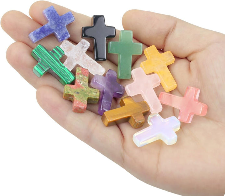 Handmade Natural Stone Faith Crosses Set Product Image 05
