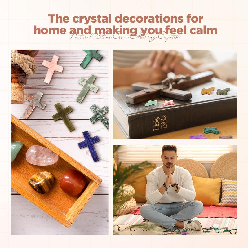 Handmade Natural Stone Faith Crosses Set Product Image 08