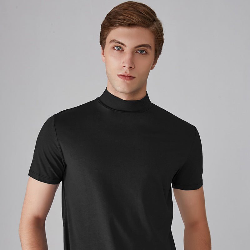 Harbor High Neck Slim Fit Tee Product Image 01