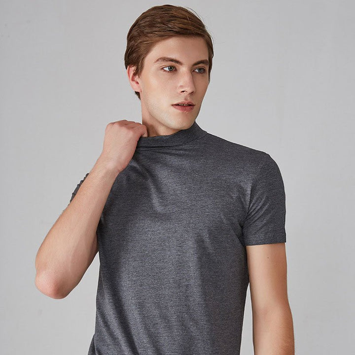 Harbor High Neck Slim Fit Tee Product Image 08
