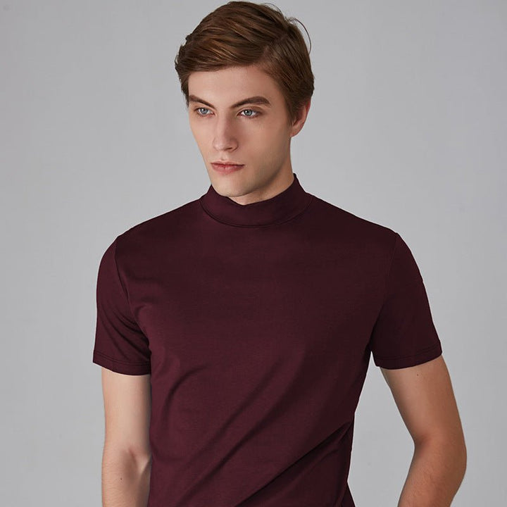 Harbor High Neck Slim Fit Tee Product Image 10