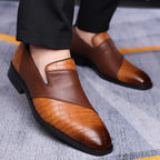 Harestin Leather Loafers (Gray US 6 / EU 38) - | Zavonix