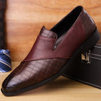 Harestin Leather Loafers (Gray US 6 / EU 38) - | Zavonix