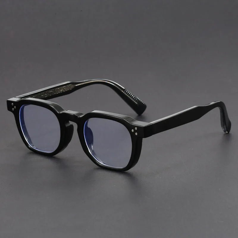 "Harlington" Timeless Rectangular Sunglasses (Black ) - Sunglasses | Zavonix