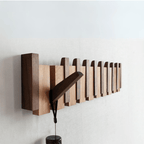 HarmonyHold™ — Transform Chaos into Stylish Calm with Effortless Elegance (Multi Wood 4 Hooks) - home & garden | Zavonix
