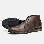 Harrington™ Leather Chukka Boots (Light Brown 40 (US 7)) - | Zavonix
