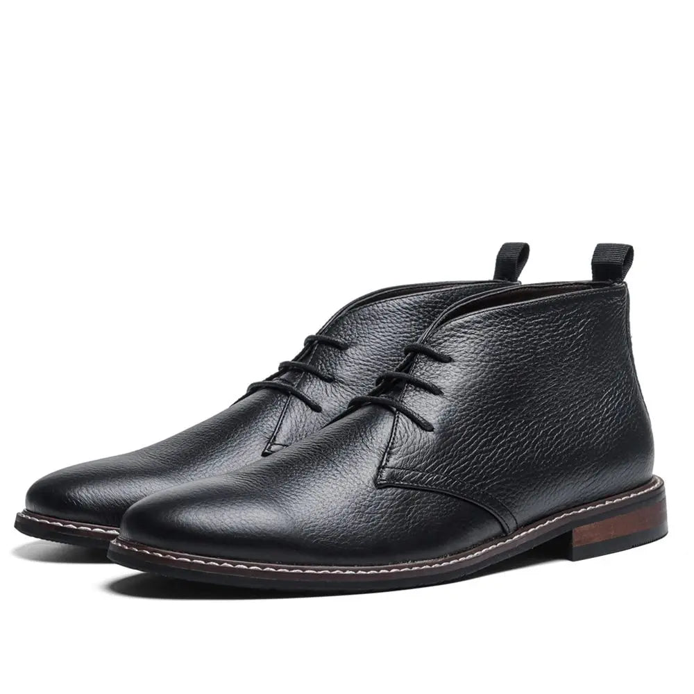 Harrington™ Leather Chukka Boots (Light Brown 40 (US 7)) - | Zavonix