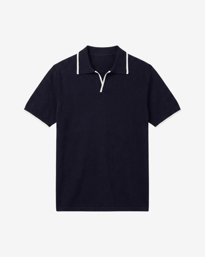Harven Contrast-Trim Knit Polo product image 2