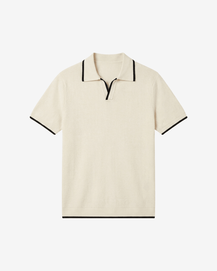Harven Contrast-Trim Knit Polo product image 7